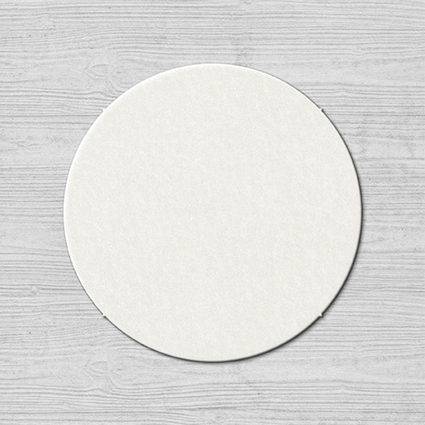 Custom Round Drink Coasters | 1 Side