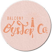 Balcony Oyster Co. Coaster