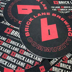 Brick Lane Brewery Community Coaster